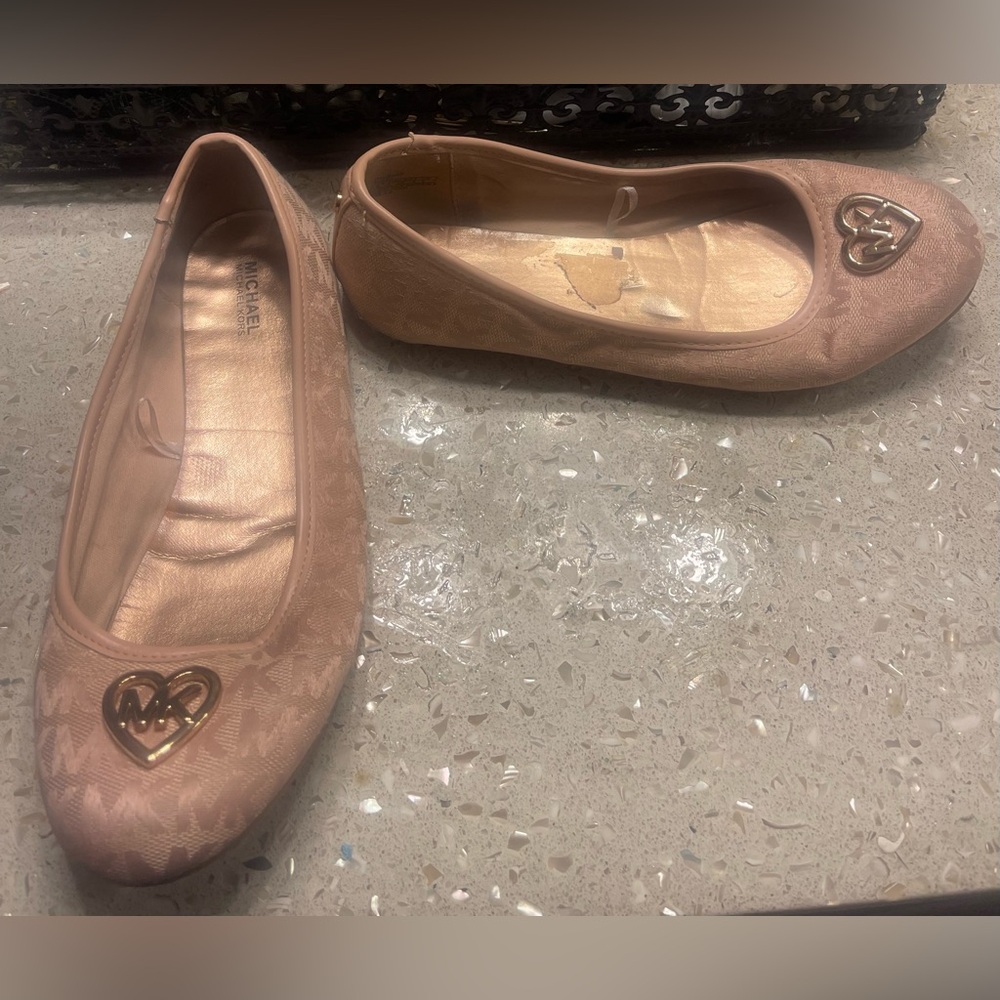 Michael Kors Women's Pink Ballet Flats